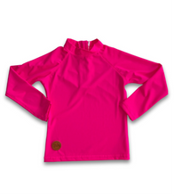 Rashguard Top - Electric Pink