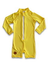 One Piece Rashguard Suit - Sunshine Yellow