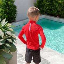 Rashguard Top - Flaming Orange