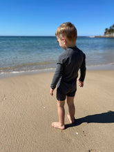 One Piece Rashguard Suit - Charcoal