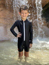 One Piece Rashguard Suit - Black