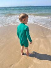 One Piece Rashguard Suit - Forest Green