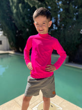 Rashguard Top - Electric Pink