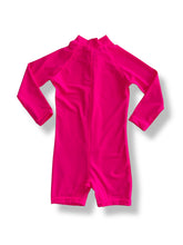 One Piece Rashguard Suit - Electric Pink