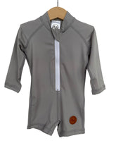 One Piece Rashguard Suit - Ash Grey