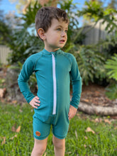 One Piece Rashguard Suit - Dark Teal