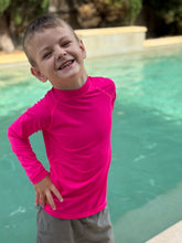 Rashguard Top - Electric Pink