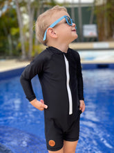 One Piece Rashguard Suit - Black