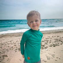 Rashguard Top - Forest Green