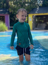 Rashguard Top - Forest Green