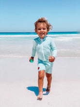 One Piece Rashguard Suit - Seafoam