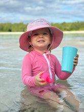 One Piece Rashguard Suit - Malibu Pink