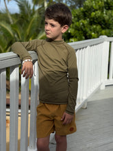 Rashguard Top - Khaki Olive