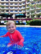 One Piece Rashguard Suit - Flaming Orange