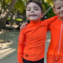 NEW! Rashguard Top - Safety Orange