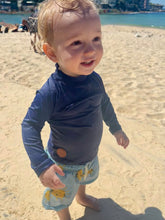 Rashguard Top - Navy Blue