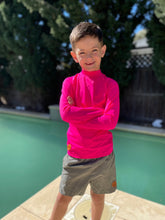 Rashguard Top - Electric Pink