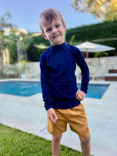 Rashguard Top - Navy Blue