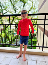 Rashguard Top - Flaming Orange