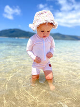 One Piece Rashguard Suit - Baby Pink