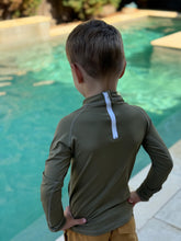 Rashguard Top - Khaki Olive