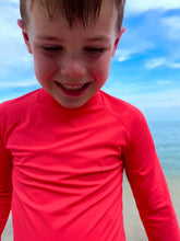 Rashguard Top - Flaming Orange