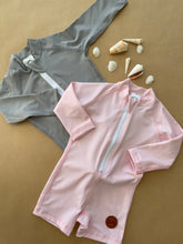 One Piece Rashguard Suit - Baby Pink