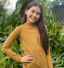 Rashguard Top - Golden Mustard