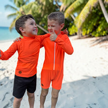 NEW! One Piece Rashguard Suit - Safety Orange